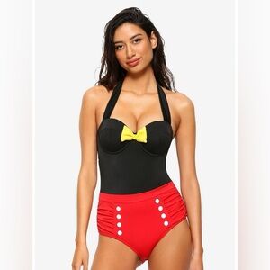 NWOT Hot Topic Disney Mickey Mouse Swimsuit Size 2XL